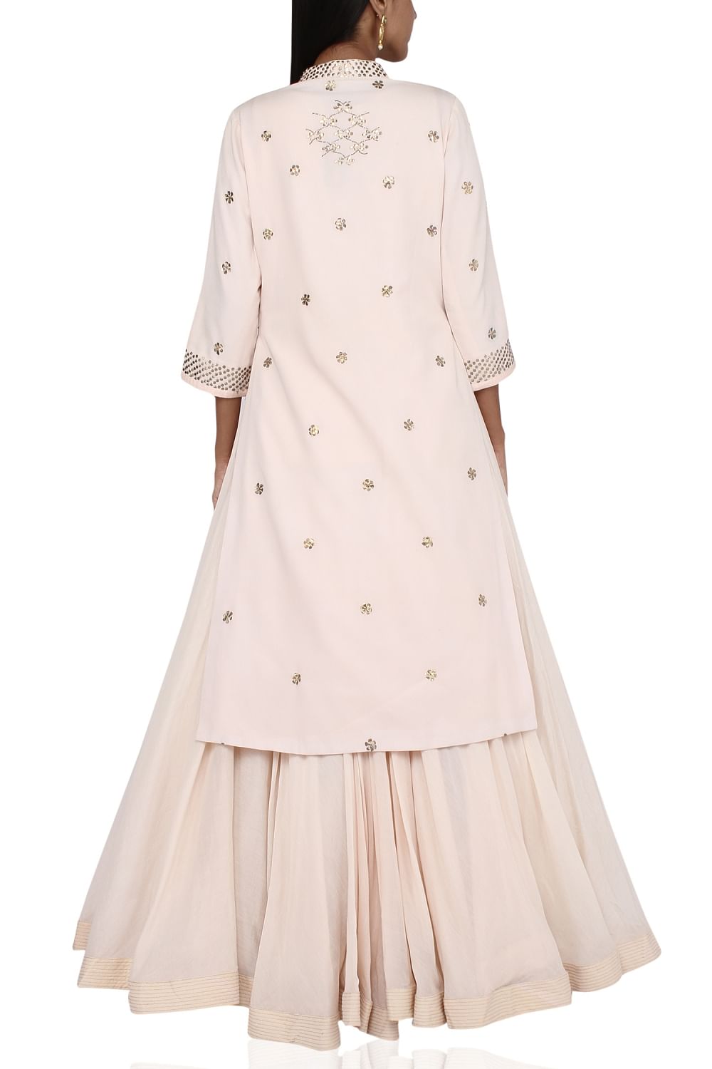 Buy Lehenga with embroidered jakcet by Anjul Bhandari at Aashni and Co