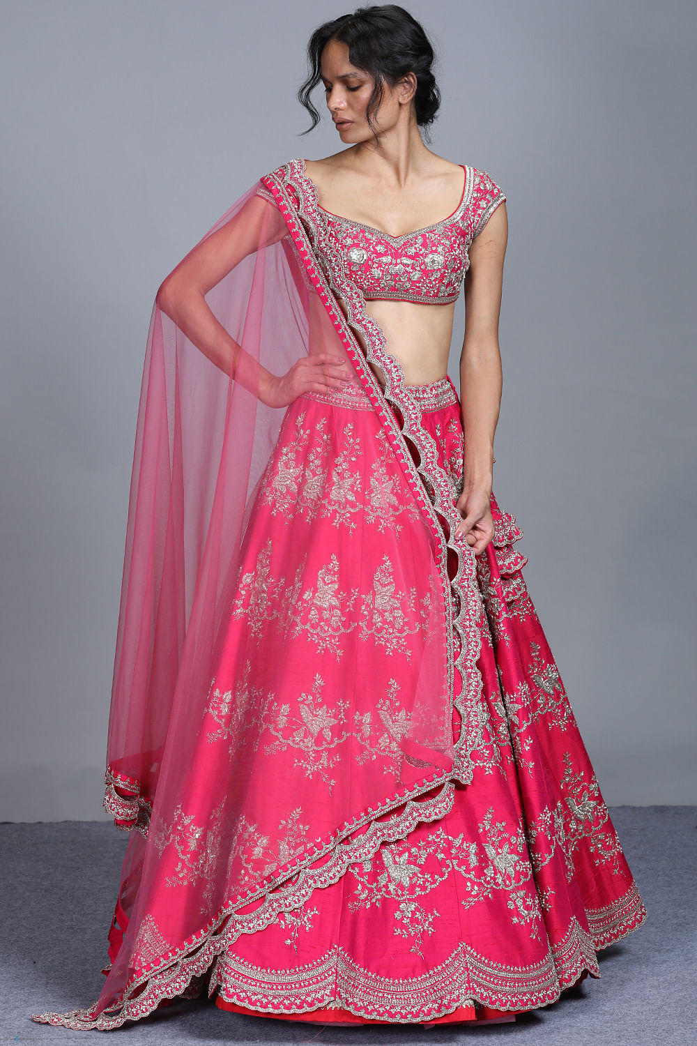 Buy Embroidered Lehenga Set by Anushree Reddy at Aza Fashions | Designer  bridal lehenga, Indian fashion dresses, Indian fashion