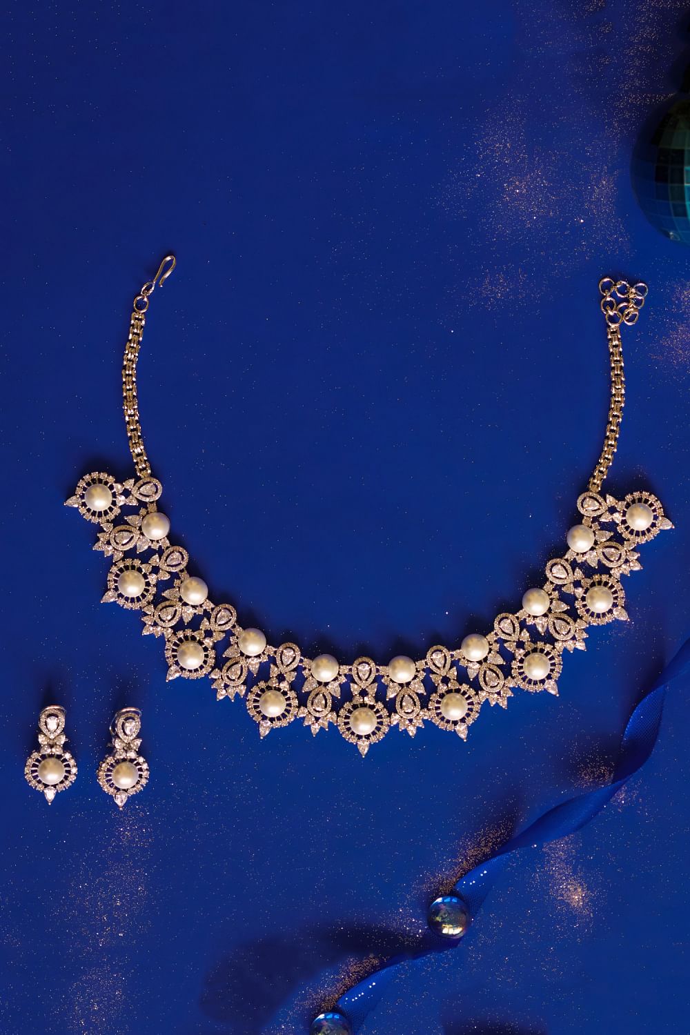 Imitation discount diamond necklace