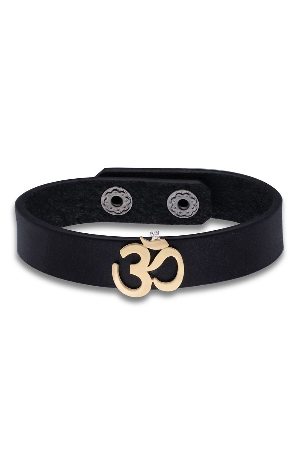 Om leather best sale bracelet
