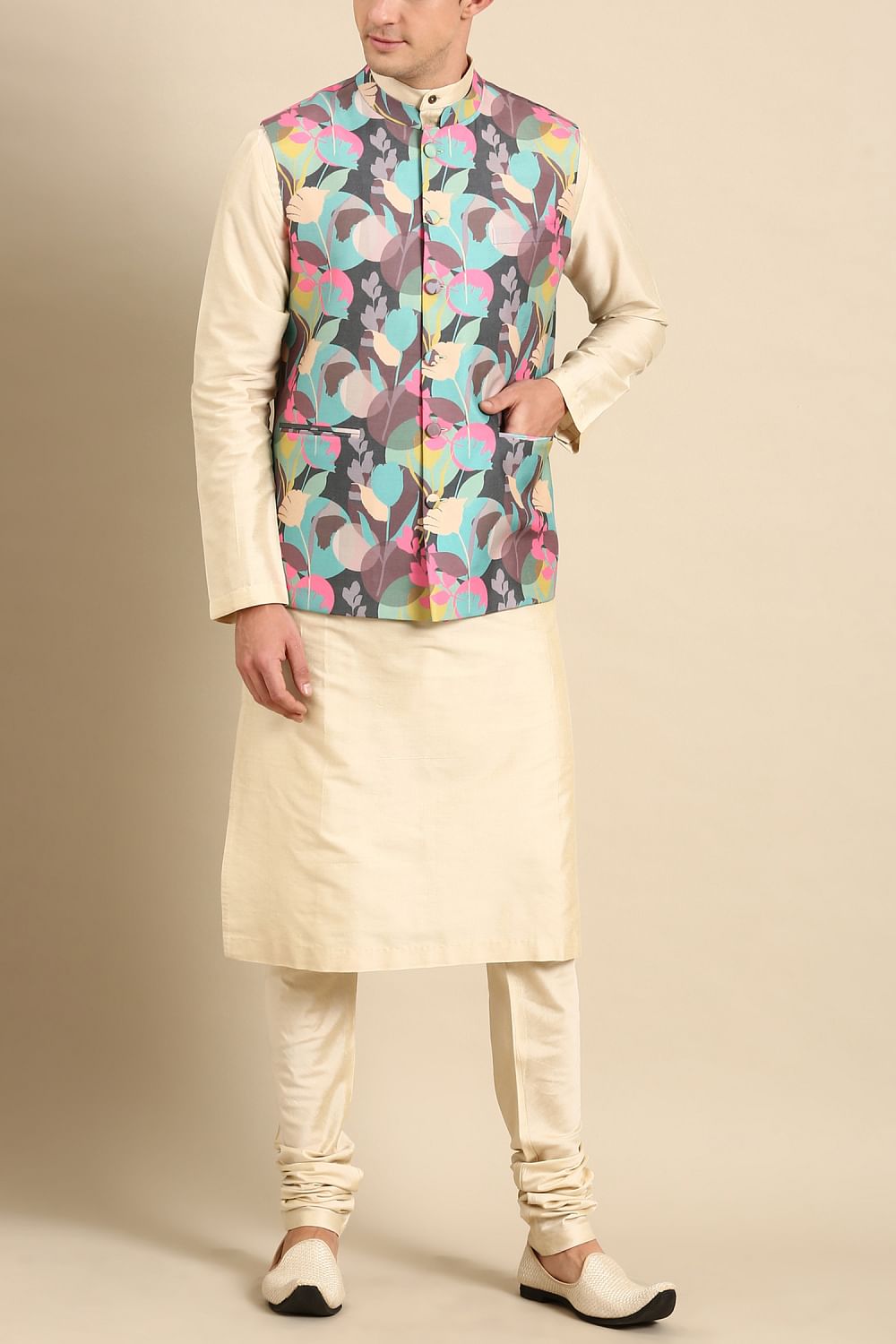 Digital print modi best sale jacket