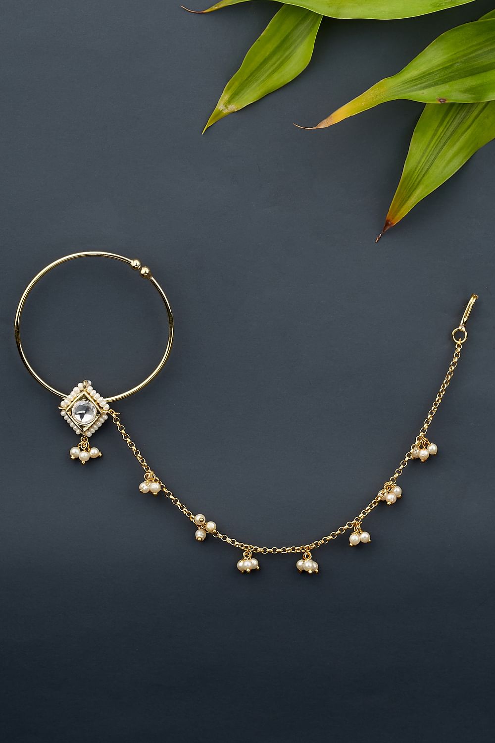 Polki nose ring sale