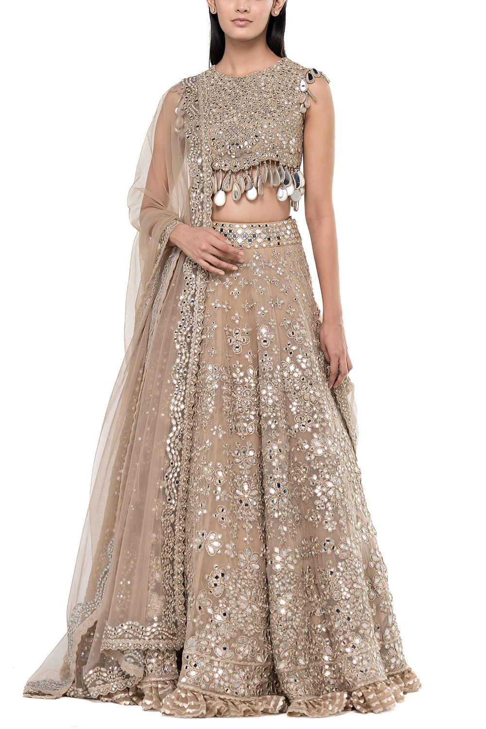 Abhinav top mishra lehenga