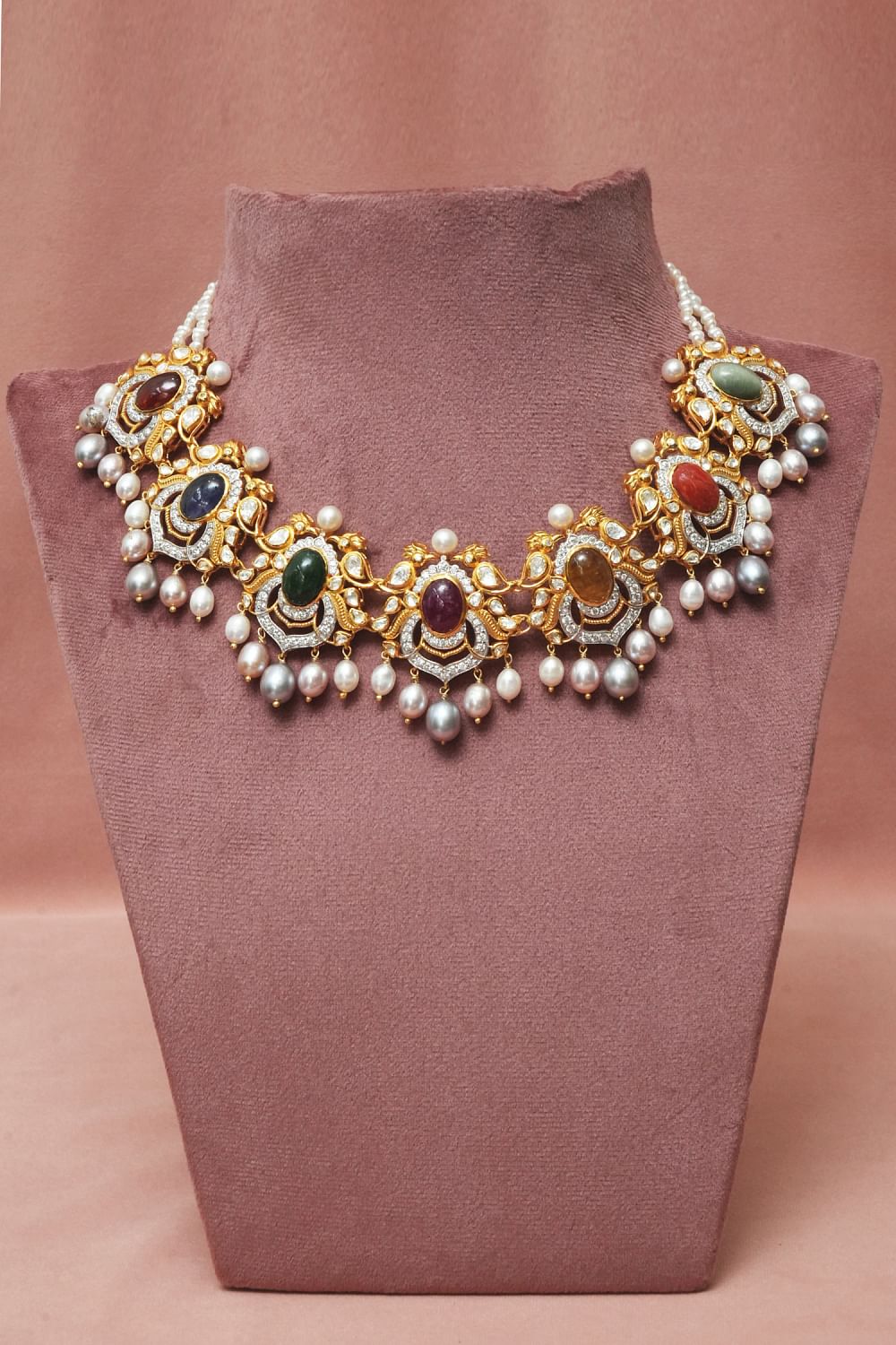 Navratan gold set designs top