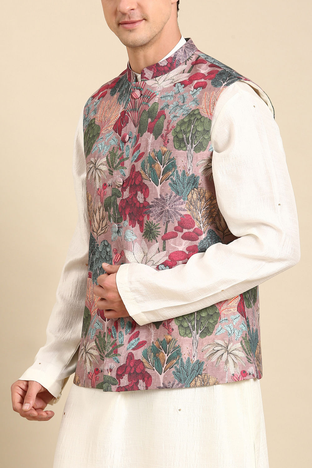 Digital print modi online jacket