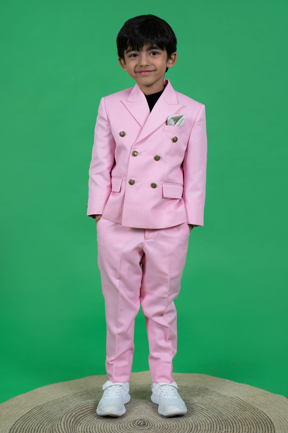 Boys double discount breasted suit