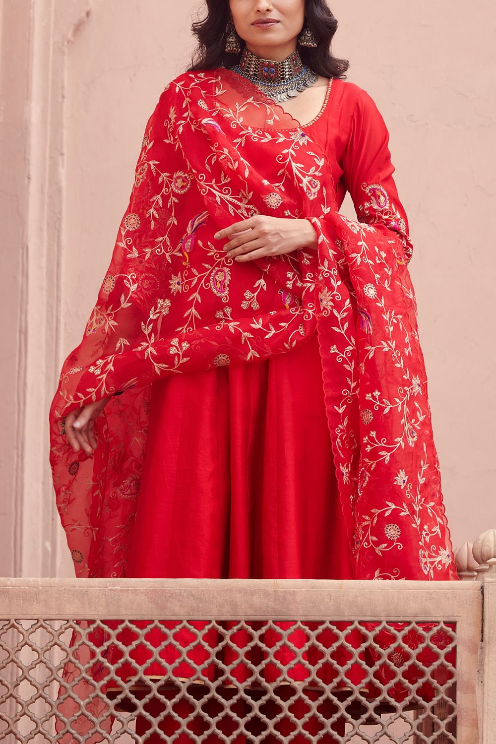 Sareeka anarkali top
