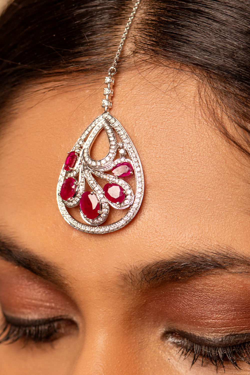 Ruby 2024 maang tikka