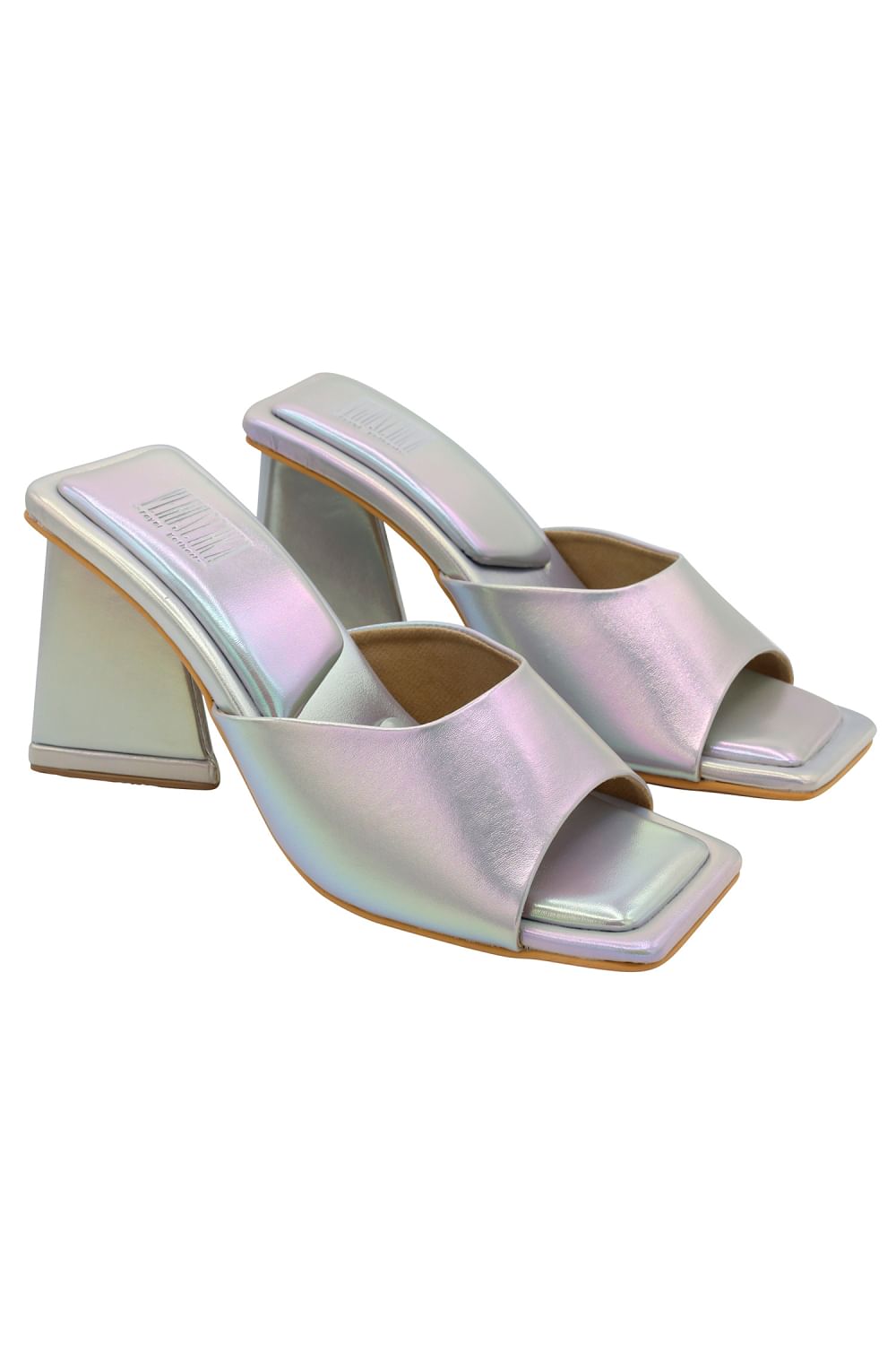 Holographic block best sale heels