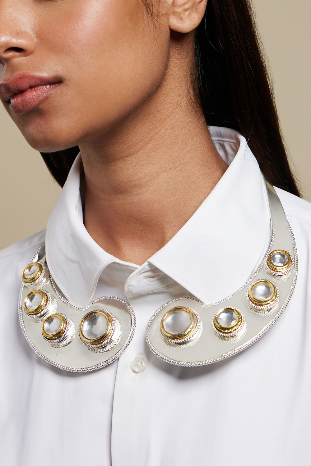 FAXHION Round White Pearl Necklace Choker, Multi Strands India | Ubuy