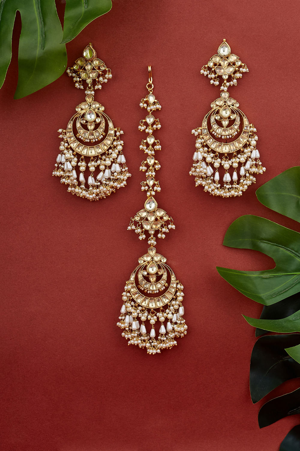 Heavy necklace set sales