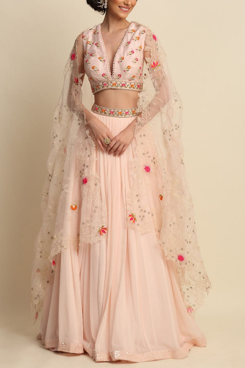 Manish Malhotra Bride Styled A Daffodil Coloured Lehenga With Extravagant  'Jadau Polki' Jewellery