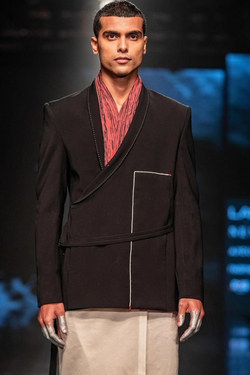 Dhoti blazer sales