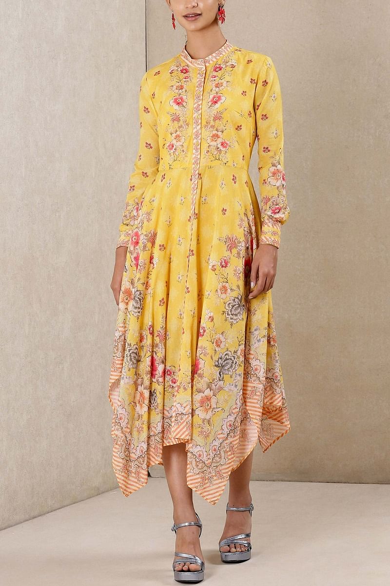 Ritu kumar cheap yellow dress