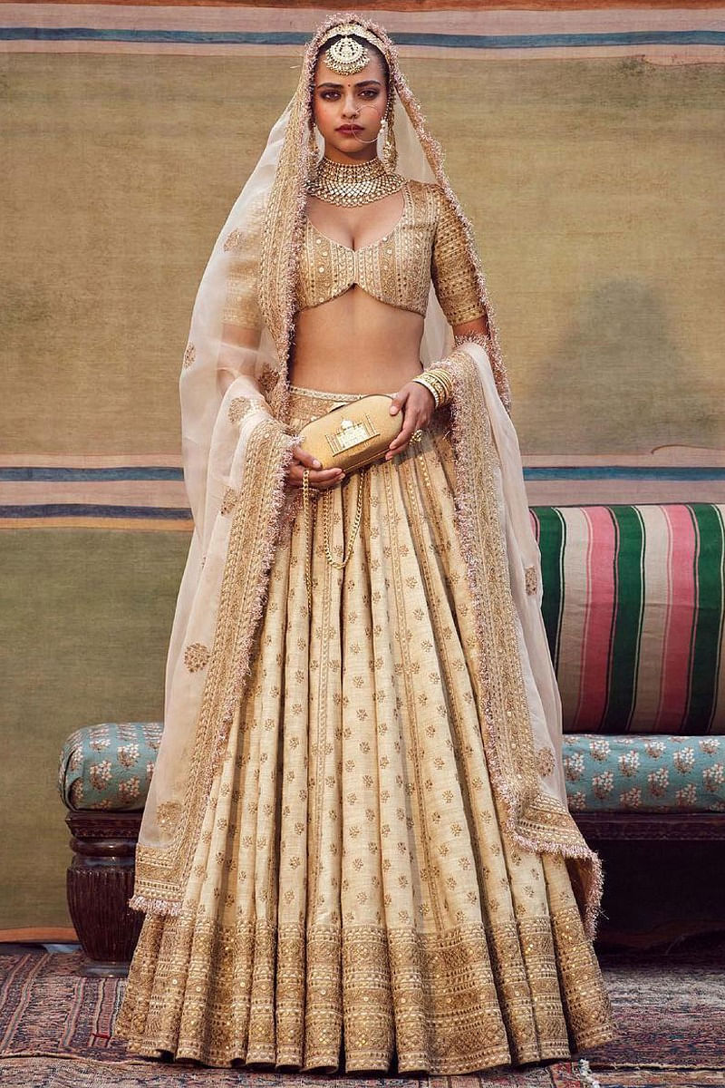Buy Sabyasachi Lehenga Choli With Dupatta, Indian Wedding, Bridal Lehenga,  Engagement Lehenga, Made to Measure Online in India - Etsy | Floral lehenga,  Lehenga style, Lehenga choli