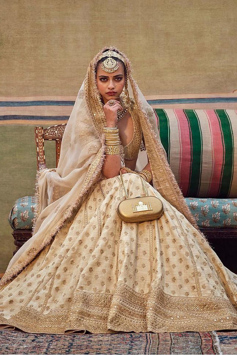 Sabyasachi Bride, Who Opted For A Unique White Lehenga For Her 'Sanjay  Leela Bhansali' Style Wedding