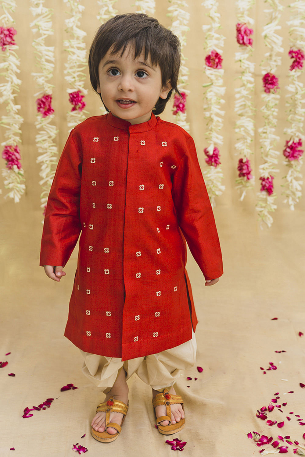 Silk kurta 2024 for baby boy