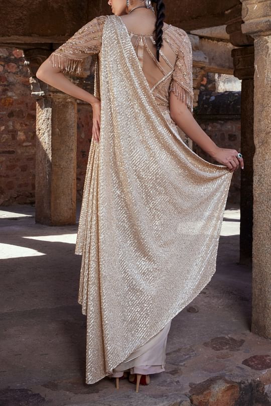 Sari gowns hotsell
