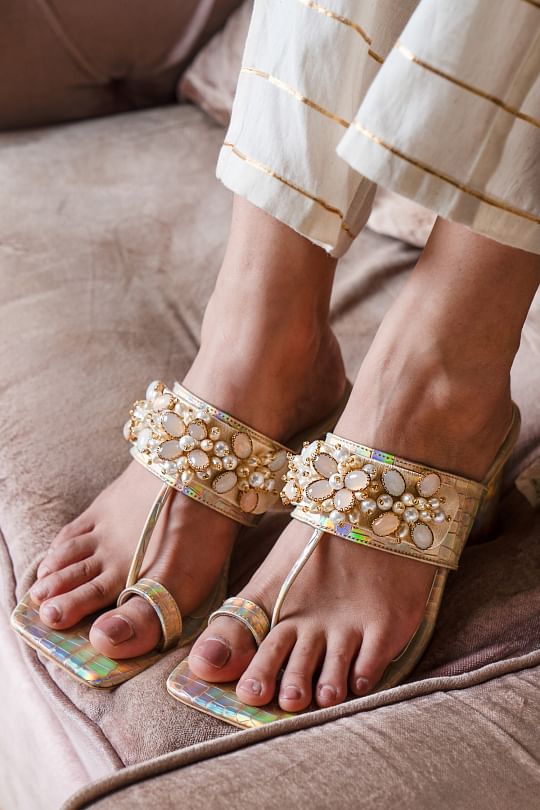 Kolhapuri designer chappal clearance
