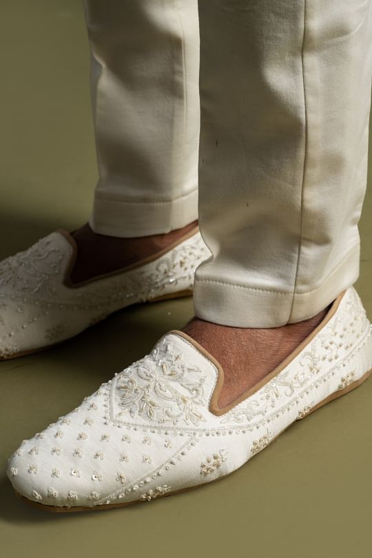 Men ivory wedding shoes store