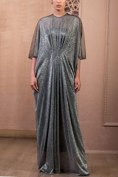 Silver store kaftan dress